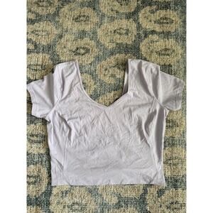 Lululemon‎ Align Tee Size 8 Lavender  Excellent Condition